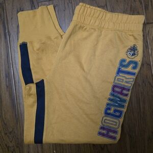 Warner Bros. Hogwarts Gold Joggers Womens PJ Pants